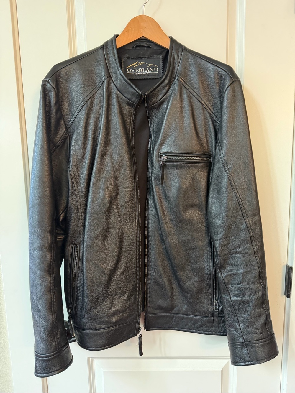 Overland “Jesse” Leather Moto Jacket